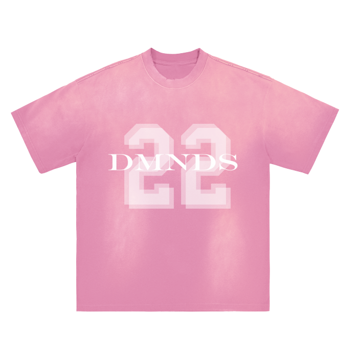 DMNDS TEE - JERSEY 22 PINK